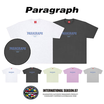 22SS Season 7 TM blue printing T-shirt (No.49)